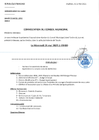 CM du mercredi 21 mai 2025