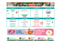 MENU SEPTEMBRE 2025