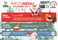 INFOS MENU DECEMBRE 2025
