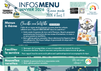 INFOS MENU JANVIER 2026
