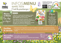INFOS MENU MARS 2026